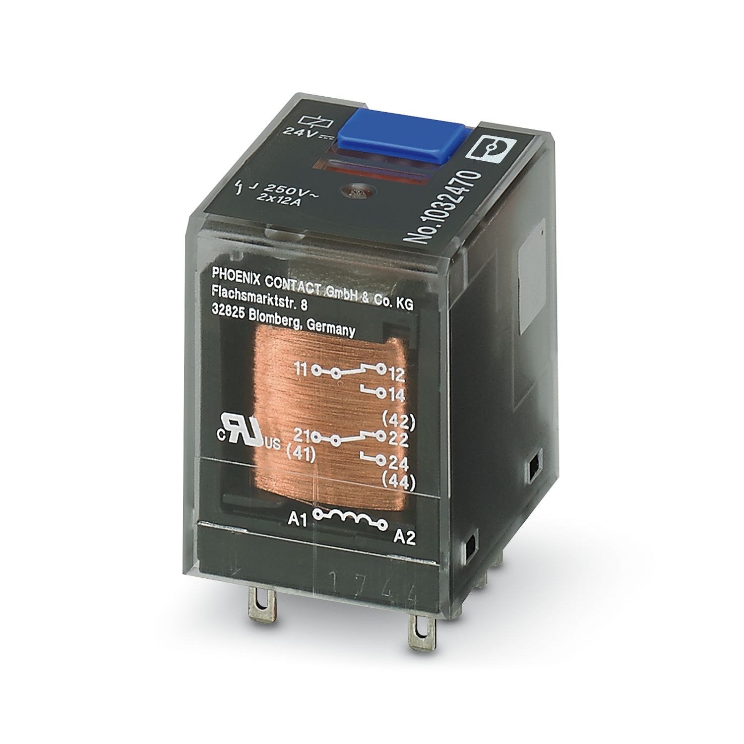 REL-IR-BL- 24DC/2X21 Nhân Rơle