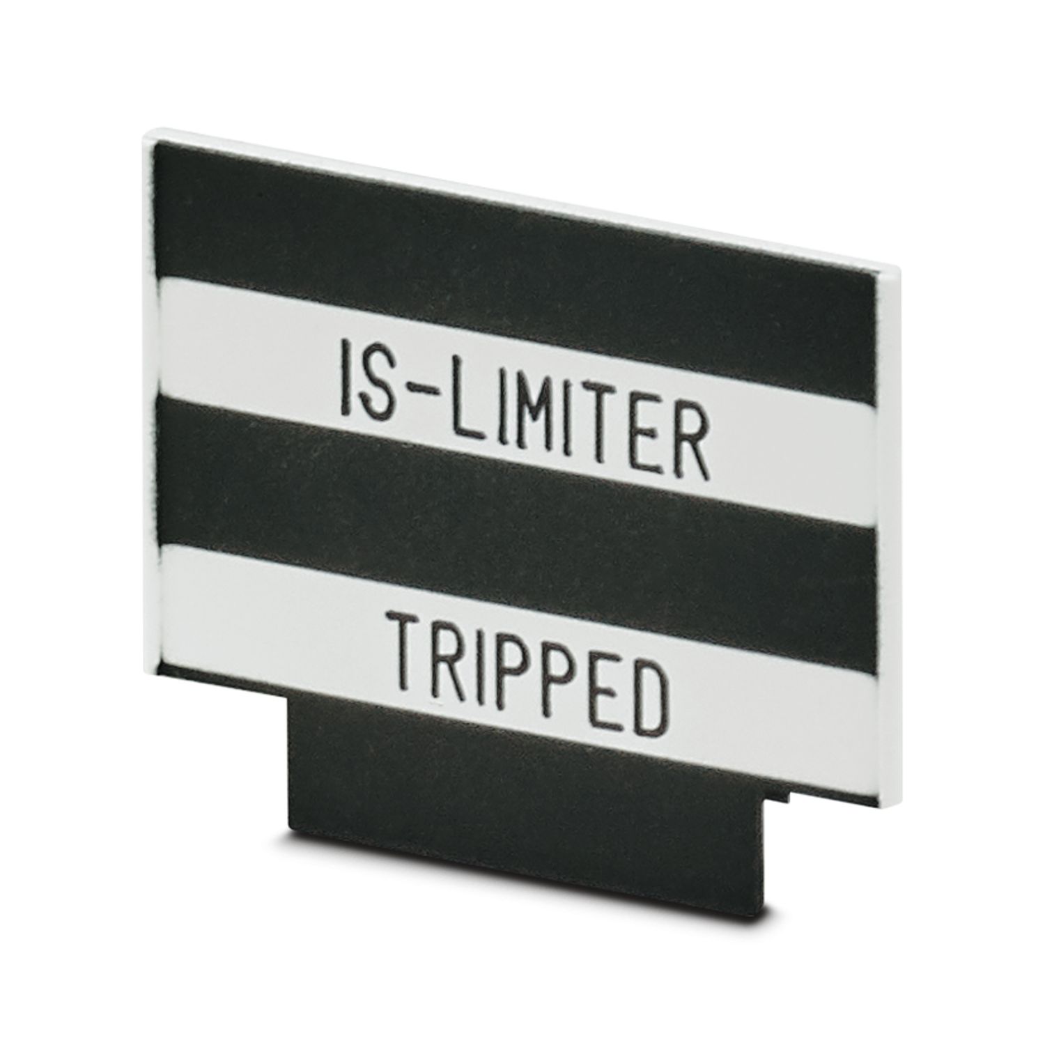 LABEL PLATE WITH TEXT