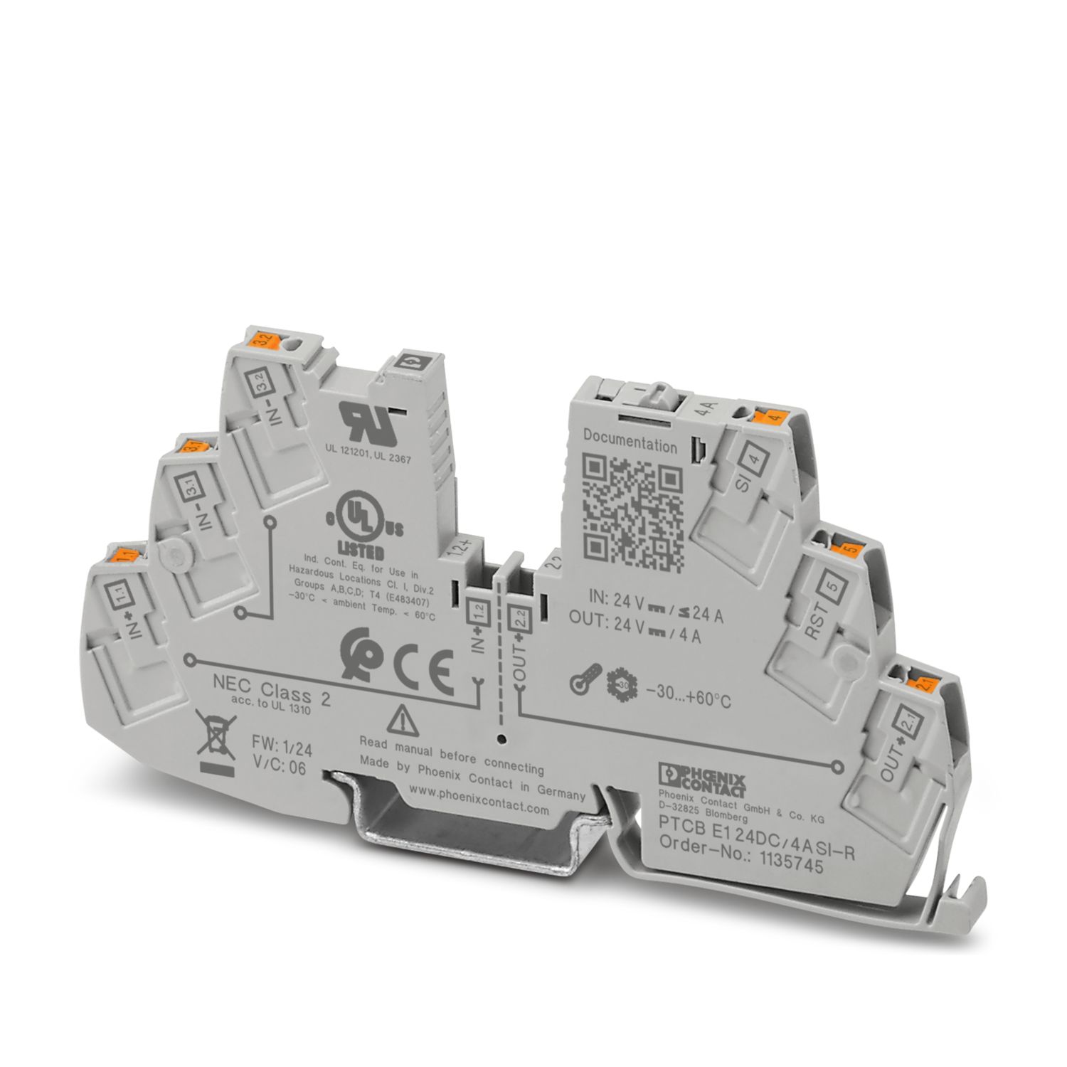 PTCB E1 24DC/4A SI-R