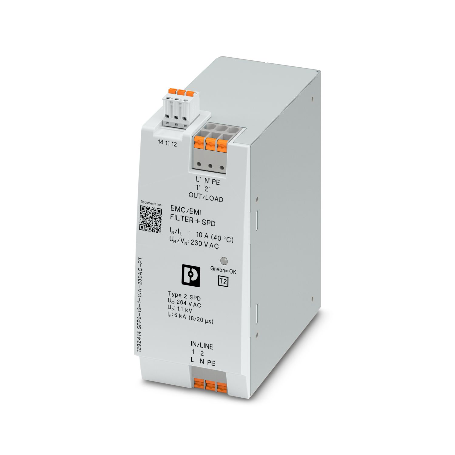 SFP2-1S-1-10A-230AC-PT