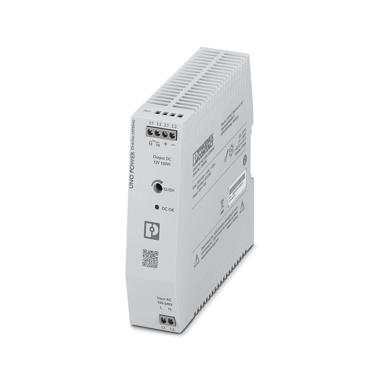 UNO2-PS/1AC/12DC/120W/SC