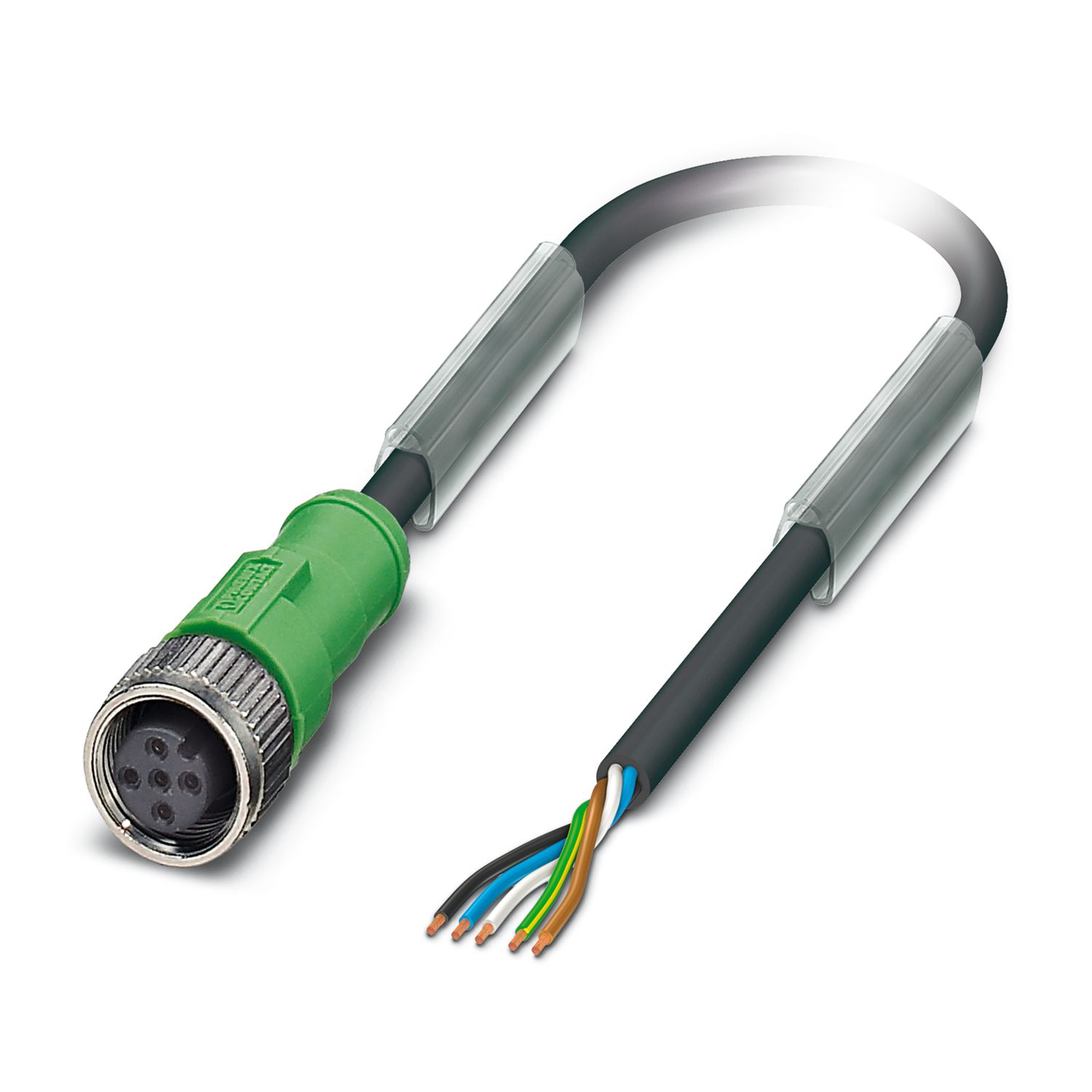 SAC-5P-10,0-PVC/M12FS