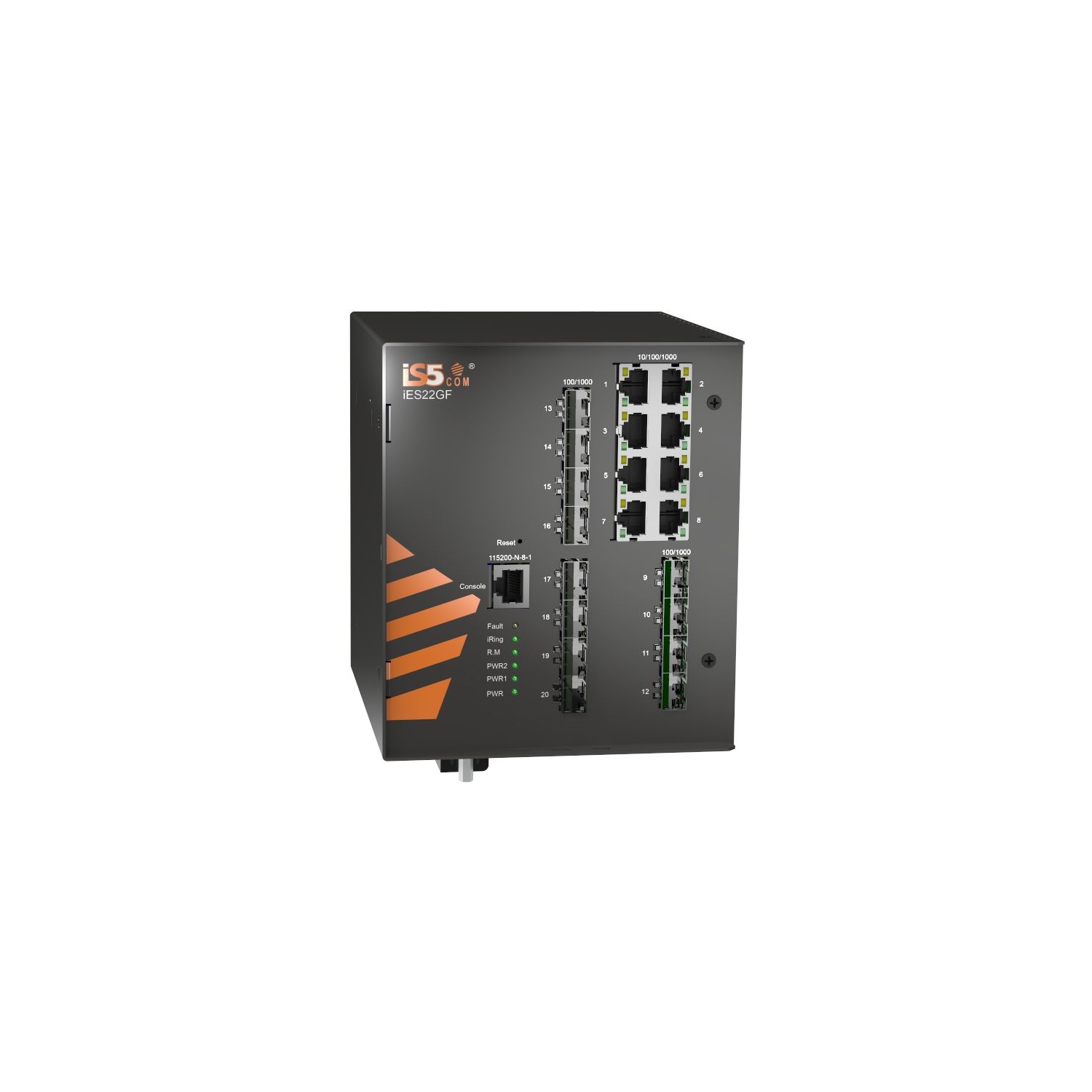 IES22GF-LV-D-8GRJ45-8GSFP-C1