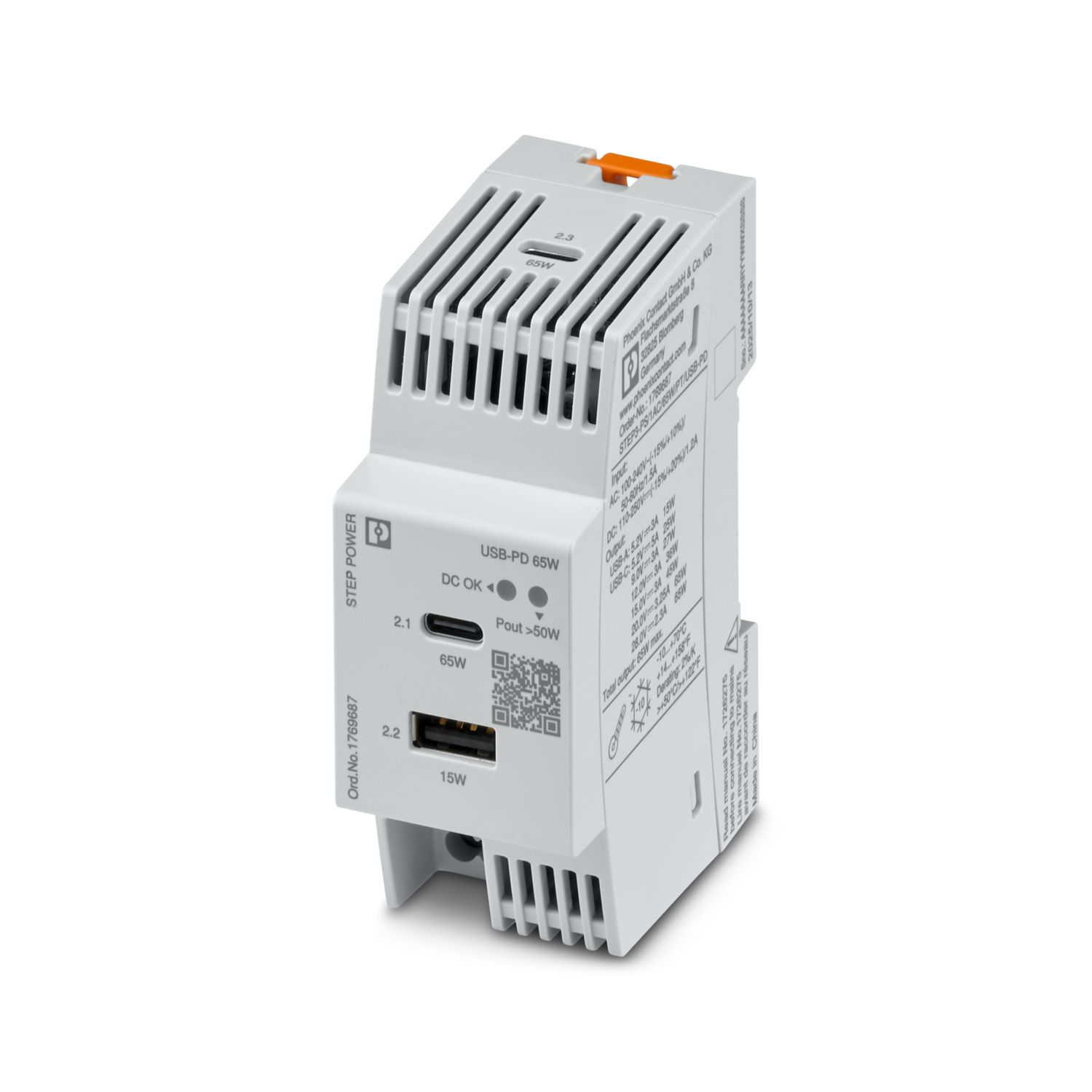 STEP3-PS/1AC/65W/PT/USB-PD
