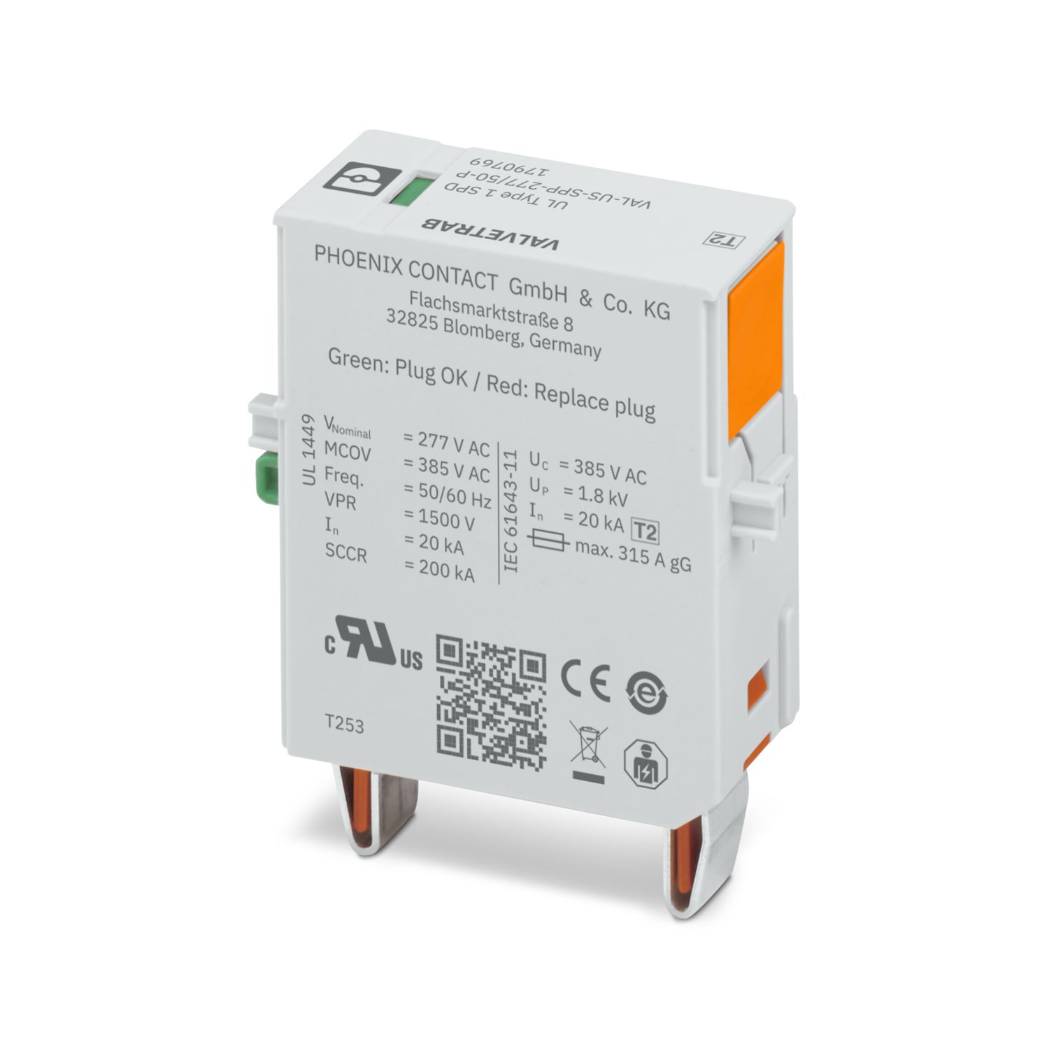VAL-US-SPP-277/50-P