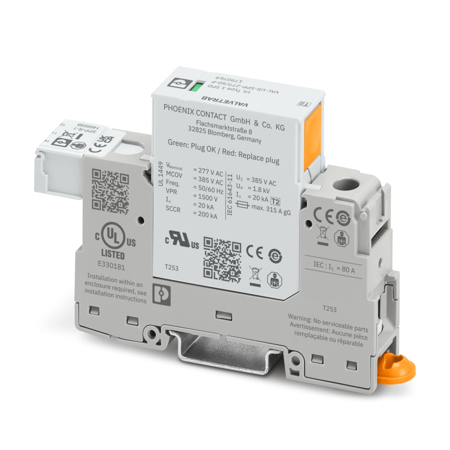 VAL-US-SPP-277/50/1+0-R