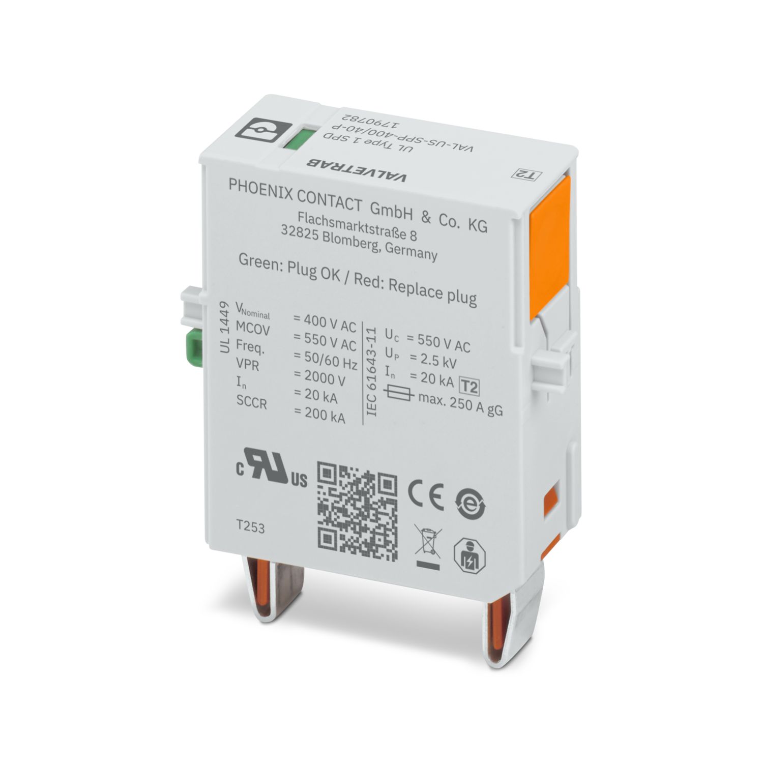 VAL-US-SPP-400/40-P