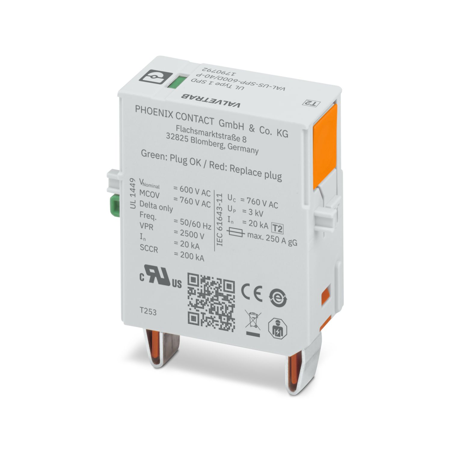 VAL-US-SPP-600D/40-P
