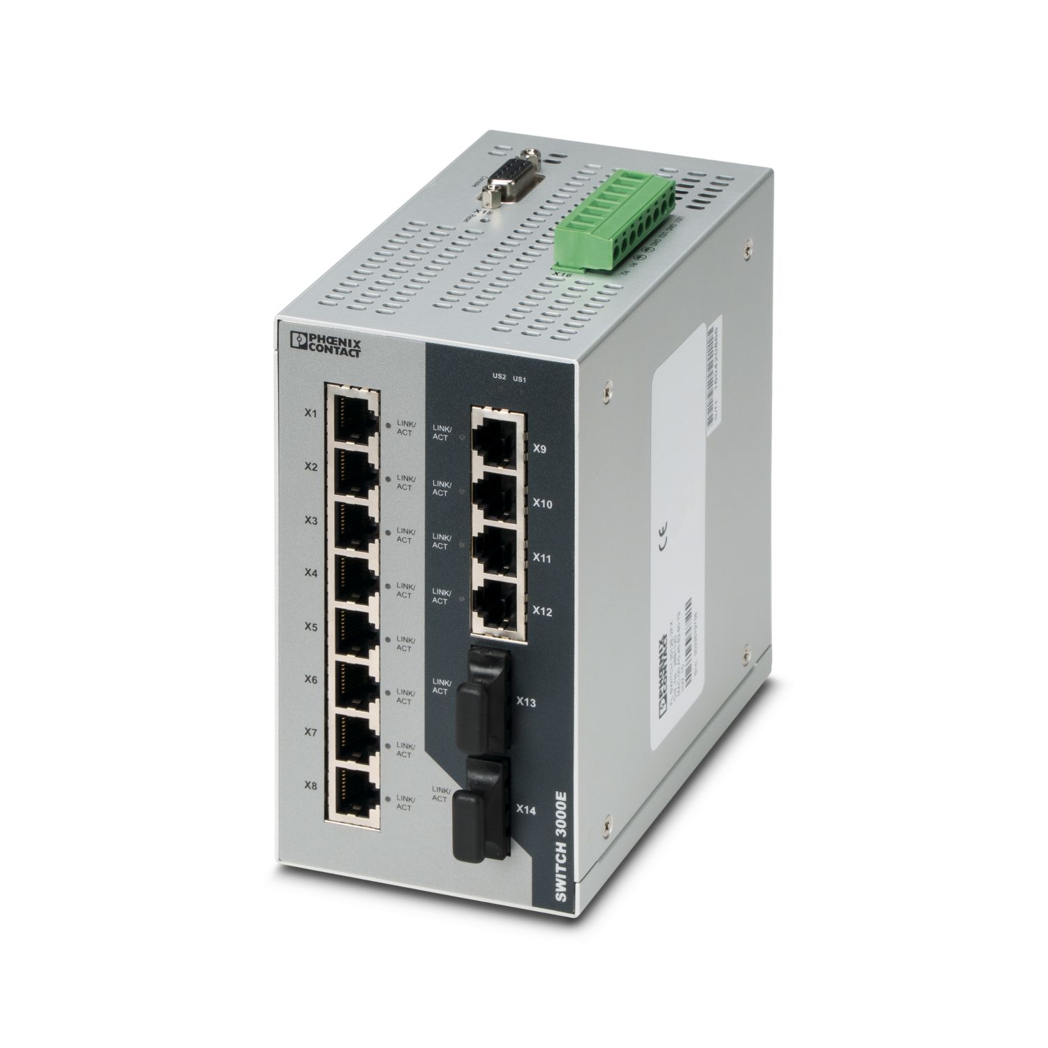 FL SWITCH 3012E-2FX SM – Managed Switch
