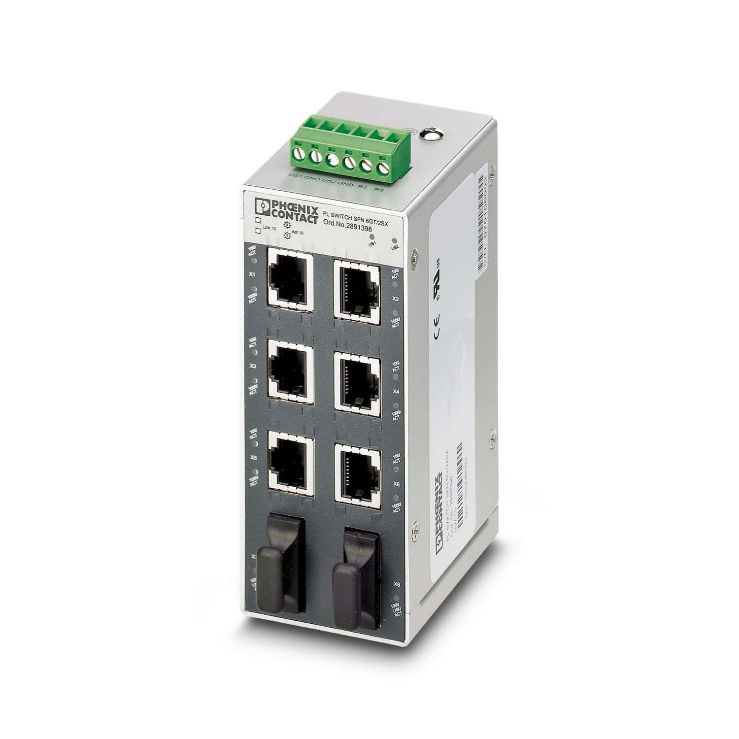 FL SWITCH SFN 6GT/2LX