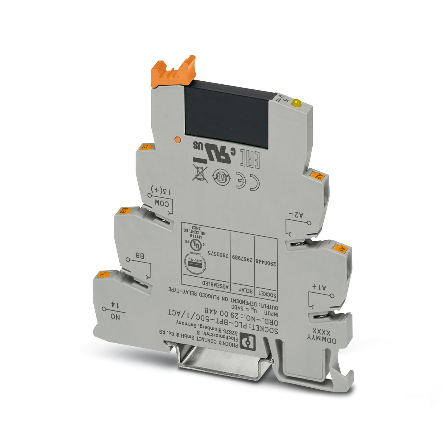PLC-OPT- 5DC/24DC/2/ACT Relay bán dẫn