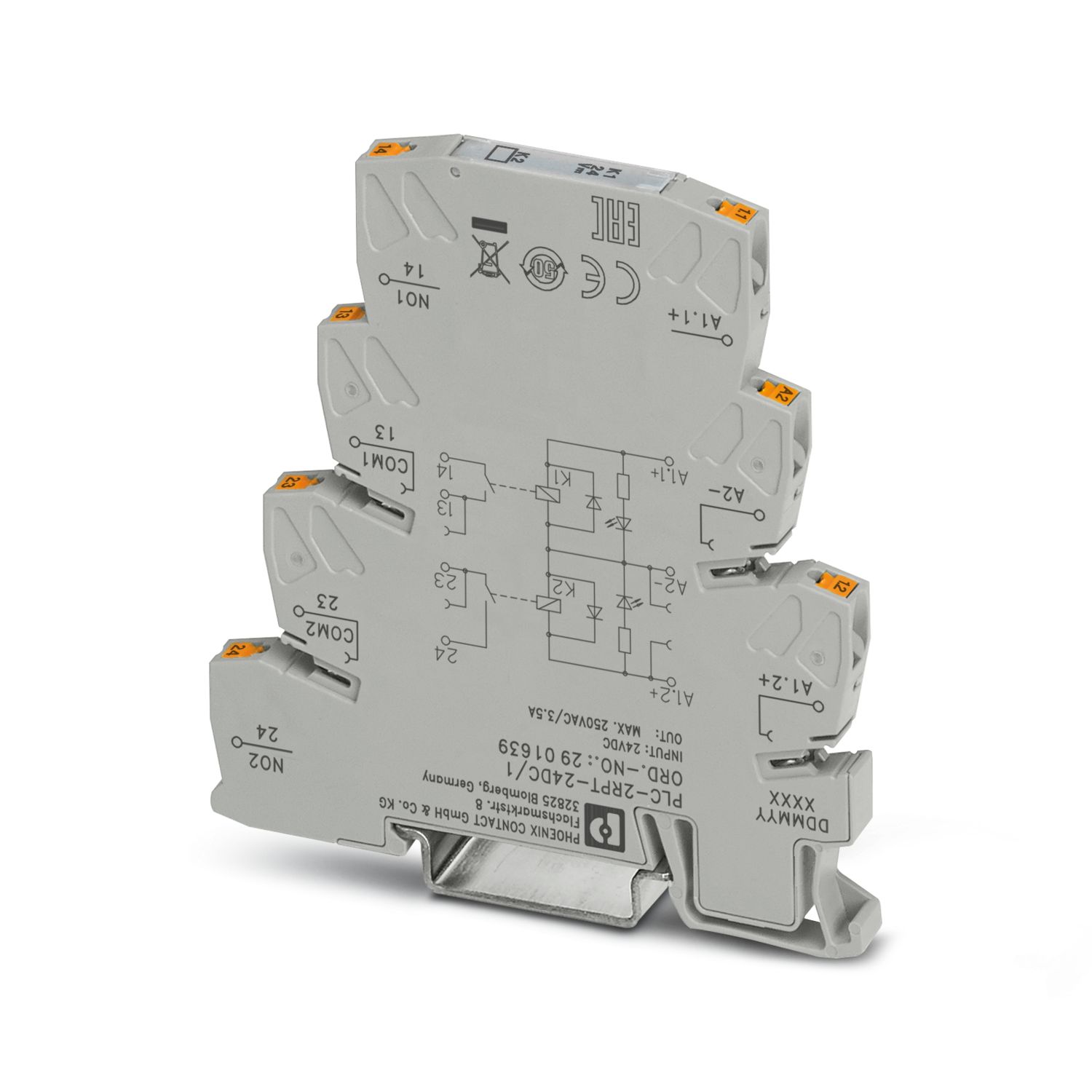PLC-2RPT-24DC/1 – Rơ le kép