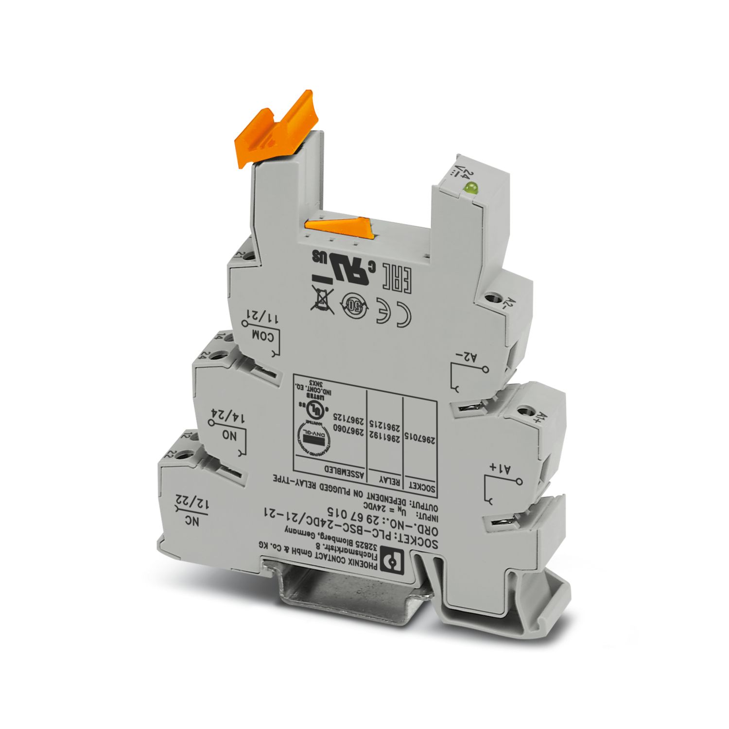 PLC-BSC- 24DC/21-21 Đế PLC Relay